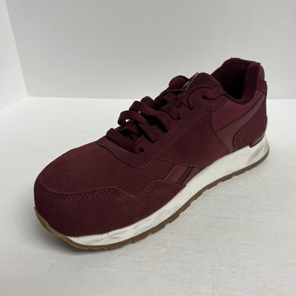 Reebok Harman Work Sneaker Burgundy Womens 7 M